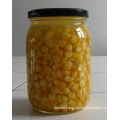 Sweet Corn in Glass Jar